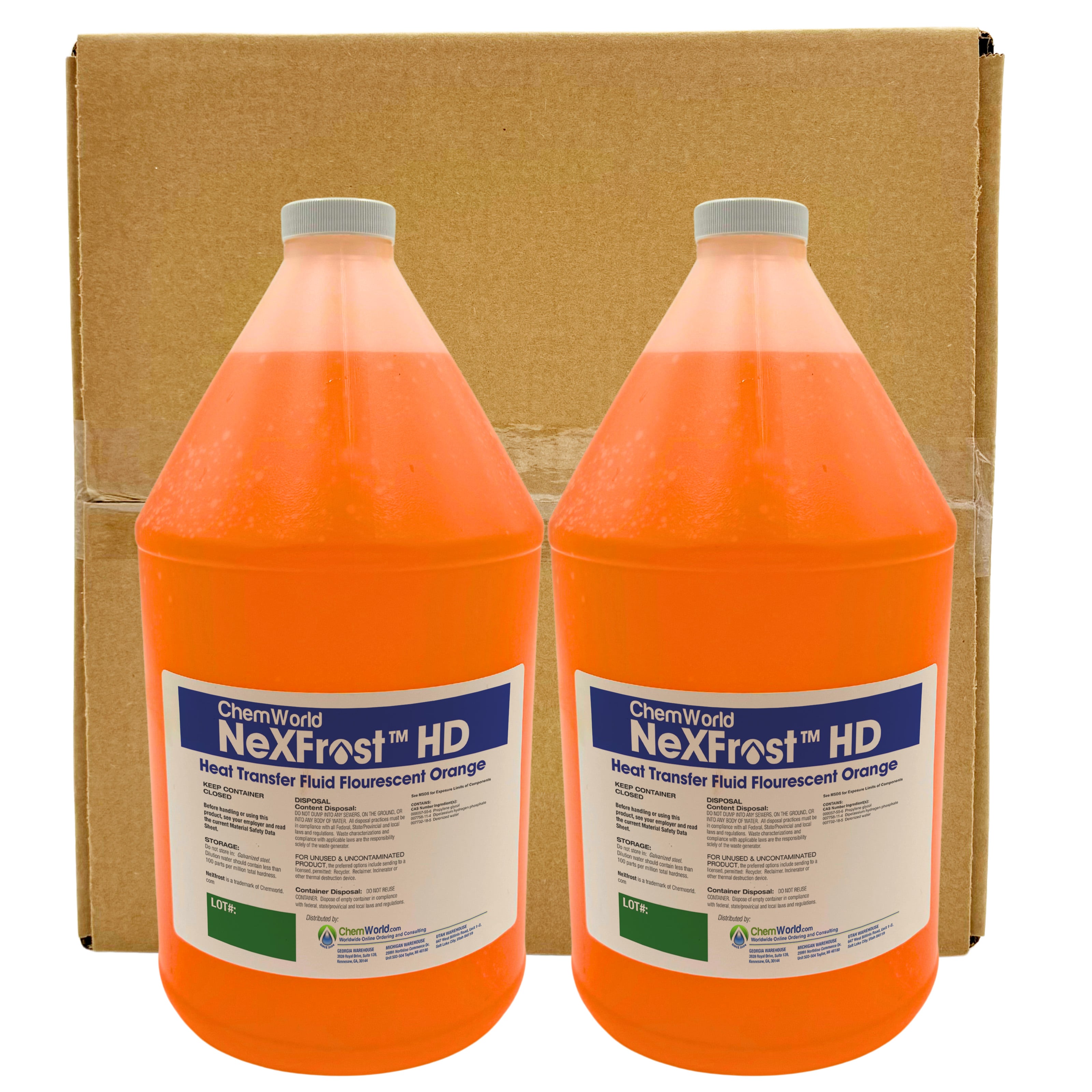 Chemworld NexFrost HD Propylene Glycol - 2x1 Gallons