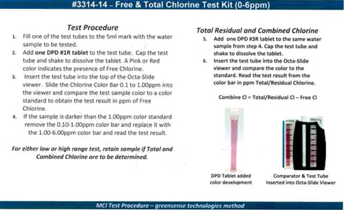 Bromine/Chlorine Test Kit