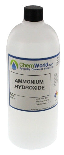 Ammonium Hydroxide - 2.5 Liters