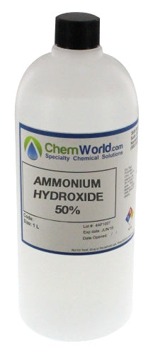 Ammonium Hydroxide 50% - 1 Liter