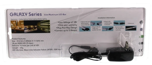 Dual 12" - 110/120 Volt AC LED bars