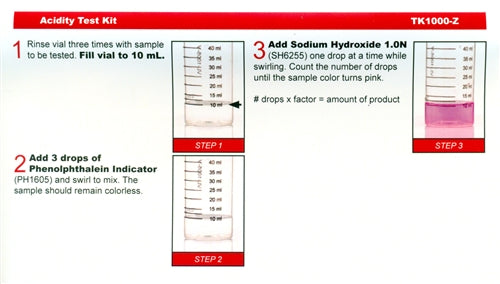 Acidity Test Kits - 5 to choose from