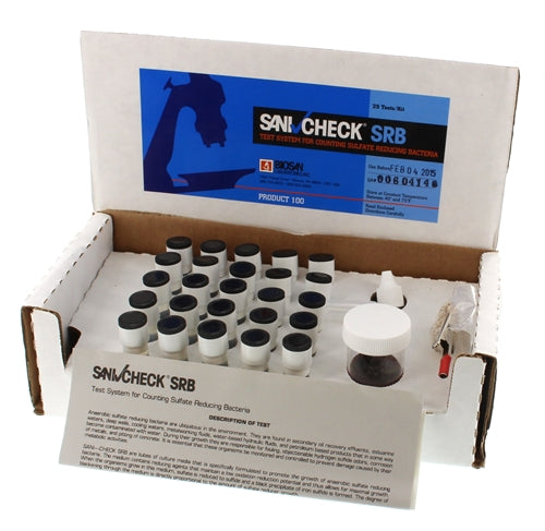 BioSan Product 100 - Sulfate Reducing Bacteria Test Kit - 25 per box