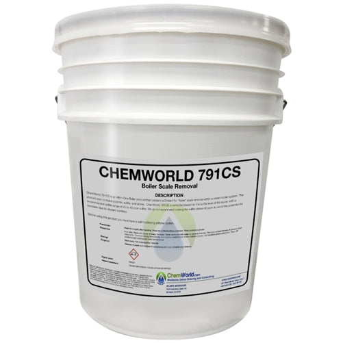 ChemWorld 791CS - Boiler Scale Removal - 5 to 55 Gallons