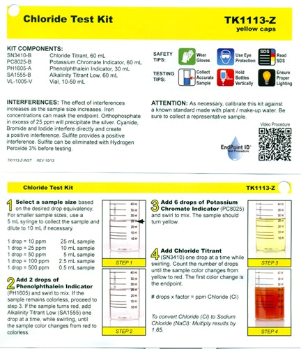 Chloride Test Kit