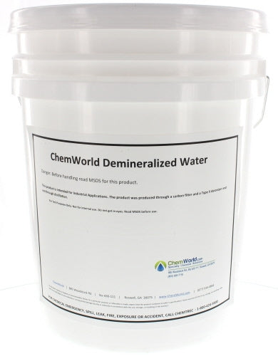 Demineralized Water - 5 and/or 55 Gallons