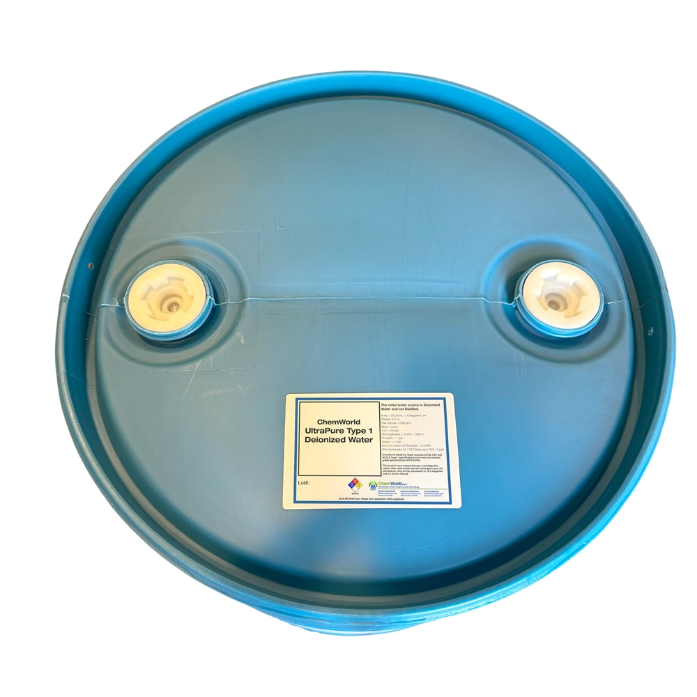 Type I Deionized Water - 55 Gallons