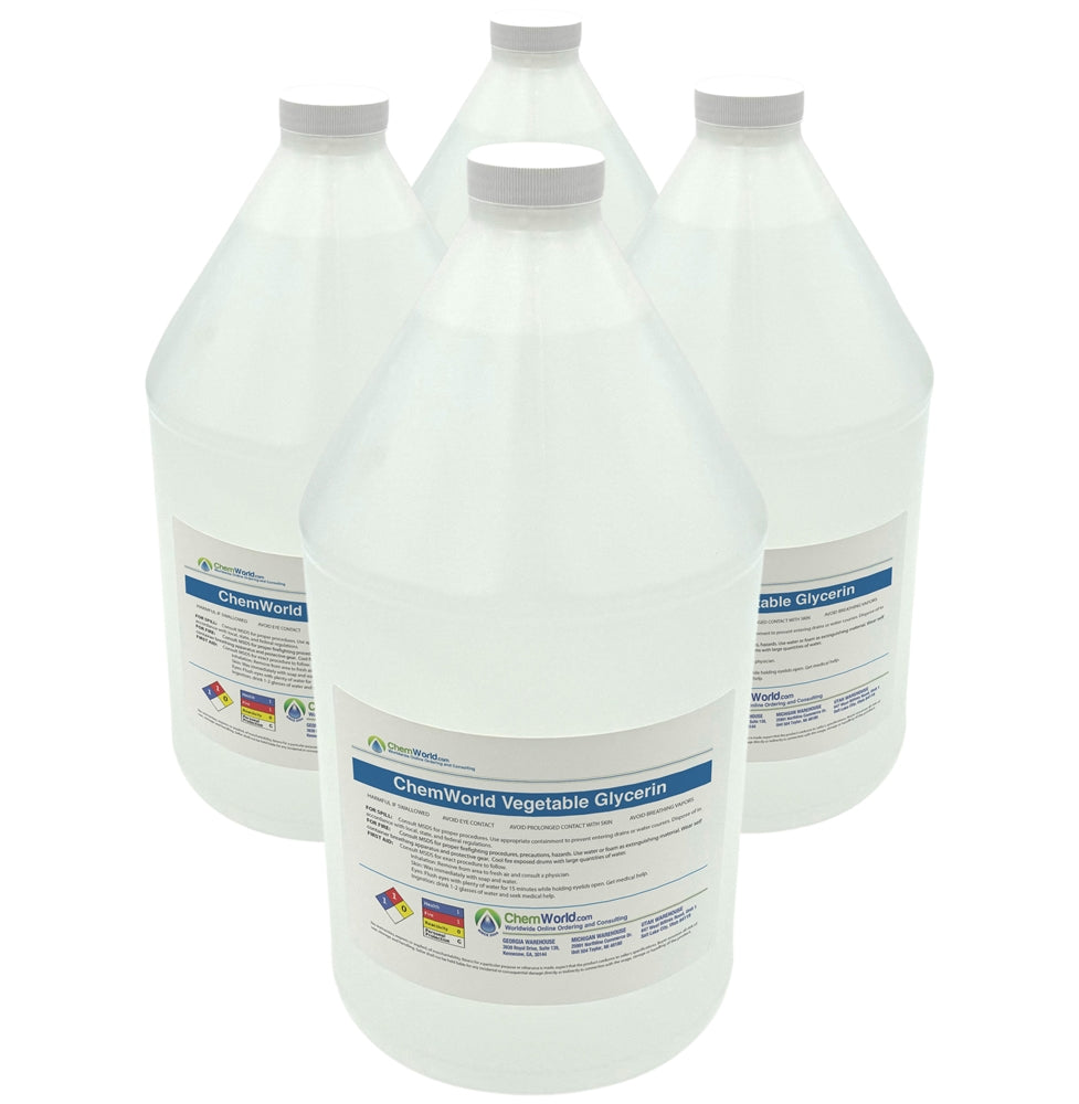 Glycerin - 4x1 Gallons
