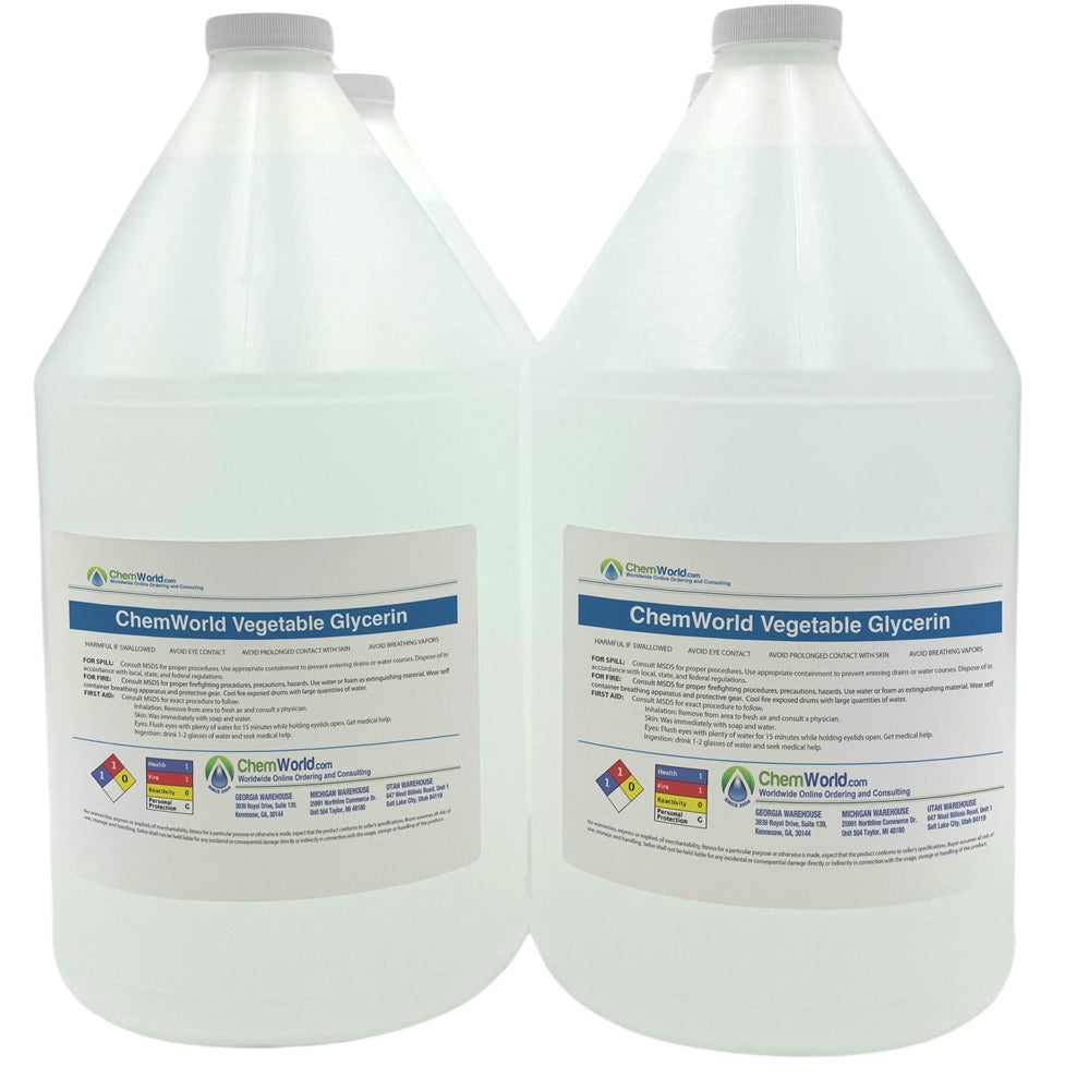 Glycerin - 4x1 Gallons