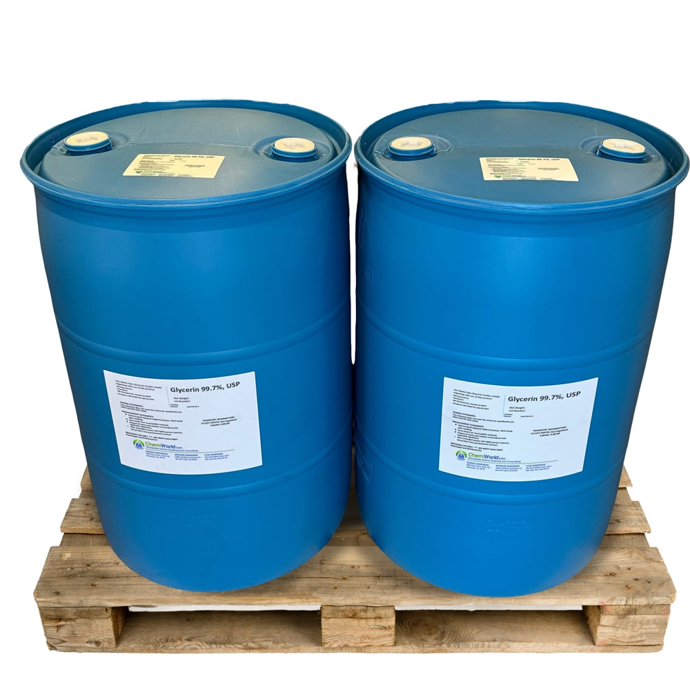 Glycerin USP (Made in the USA) - 2X55 Gallons