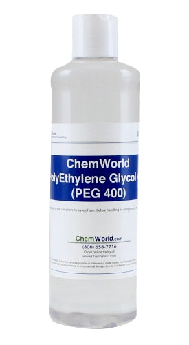 PolyEthylene Glycol (PEG) 400 - 6 x 16 oz