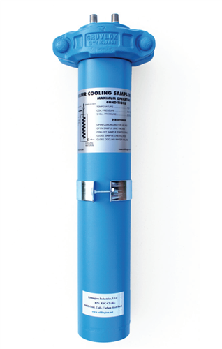 Boiler Water Sample Cooler Removable Coil