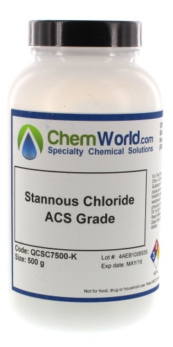 Stannous Chloride Powder ACS grade - 500 grams
