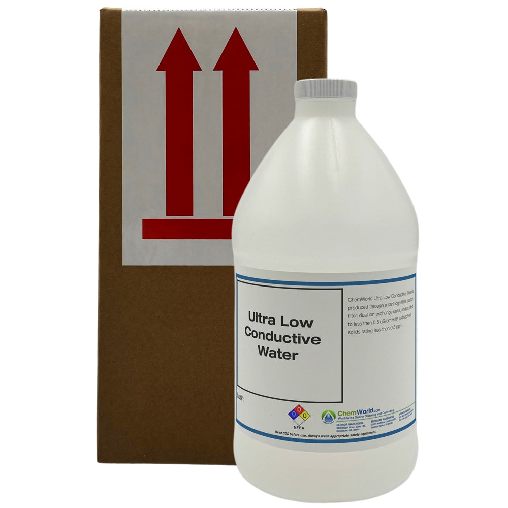 Ultra Low Conductive Water < 0.5 uS/cm - 64 oz