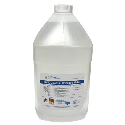 60/40 Glycerin/Water Solution - 1 Gallon