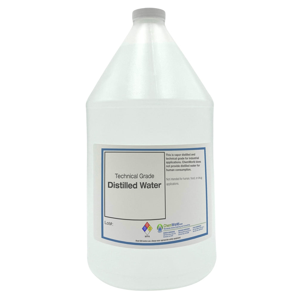 Distilled Water (Technical Grade) - 1 Gallon