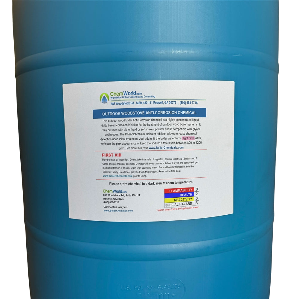 Wood Boiler Anti-Corrosion Chemical - 55 Gallons