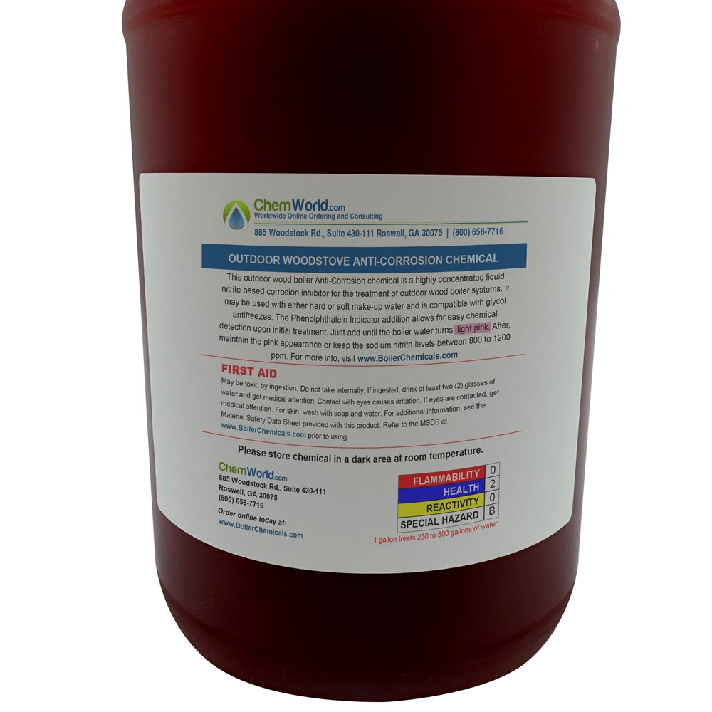 Outdoor Wood Boiler Corrosion Chemical - 1 Gallon
