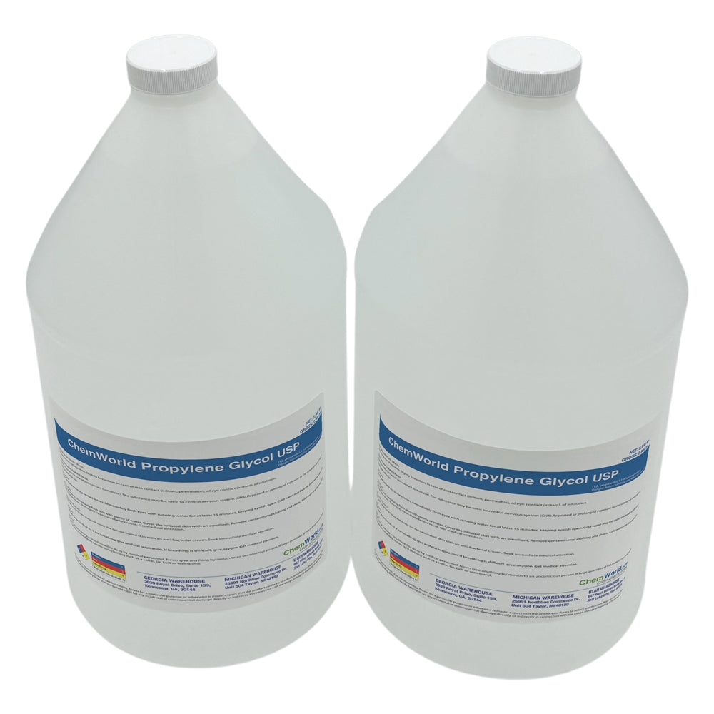 Propylene Glycol USP 99.9% - 2x1 Gallons