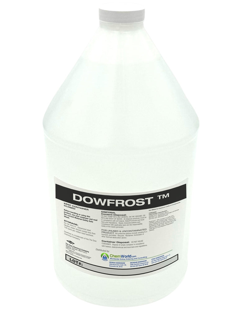 Dowfrost Propylene Glycol (96%) - 1 Gallon