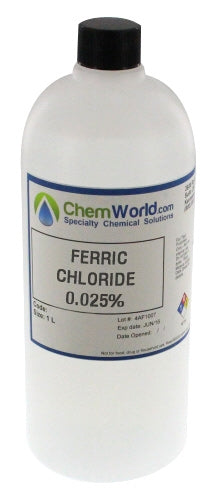 Ferric Chloride 0.025% - 1 Liter