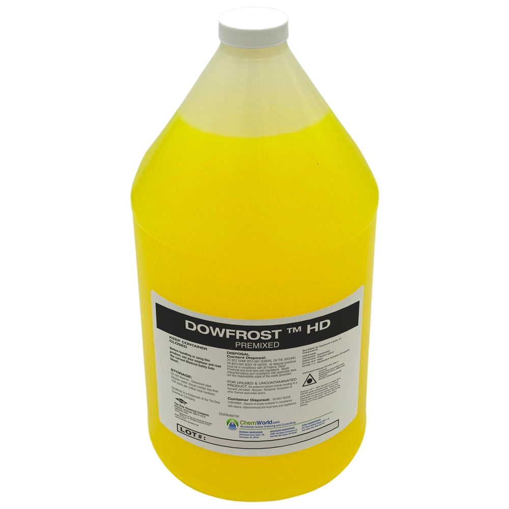 Dowfrost HD Glycol Premixed (25% - 50% Solution) - 1 Gallon