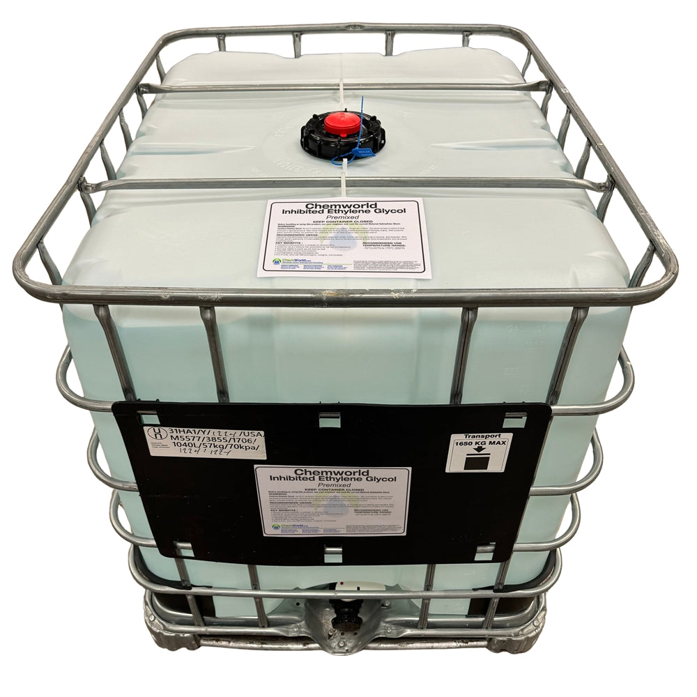 Inhibited Ethylene Glycol (Premixed 20 to 50%) - 275 Gallons