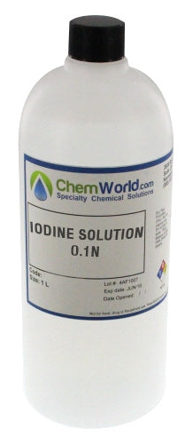 Iodine Solution 0.1N - 1 Liter