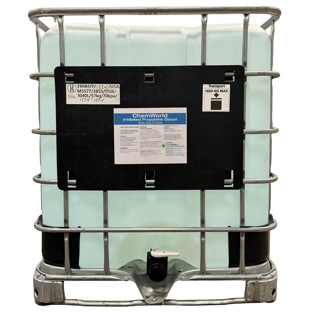 Inhibited Propylene Glycol (95%) - 275 Gallons