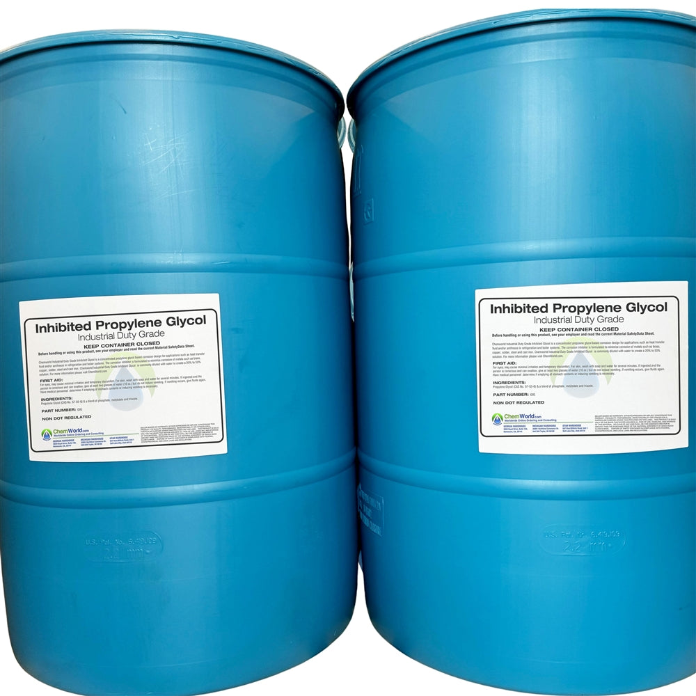 Inhibited Propylene Glycol (95%) - 4x55 Gallons
