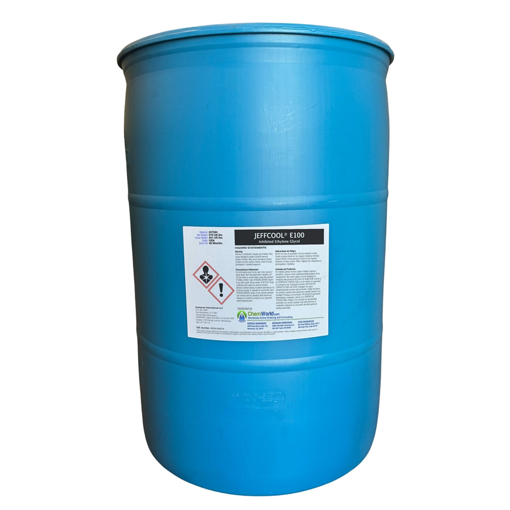 JeffCool E-100 - Inhibited Ethylene Glycol - 55 Gallons
