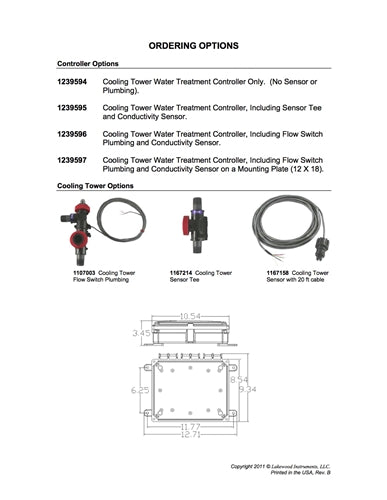 Cooling Tower Controller - LakeWood Model 140