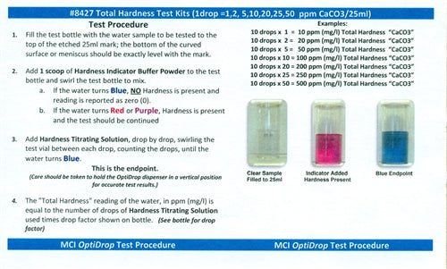 Total Hardness Test Kits