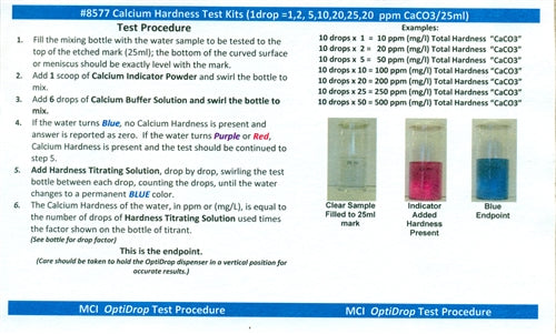 Calcium Hardness Test Kits (HNB)