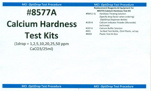 Calcium Hardness Test Kits (Murexide)