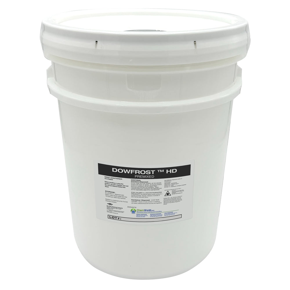 Dowfrost HD Glycol Premixed (25% to 50%) - 5 Gallons