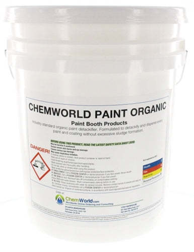 Paint Booth Organic Paint Detackifier - 55 Gallons