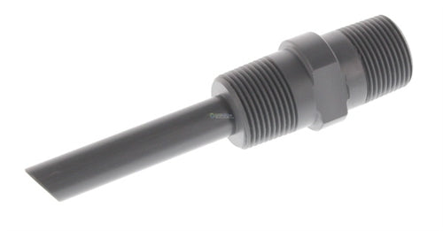 3/4" PVC Injection Quill - 2 3/4" length (with check valve)