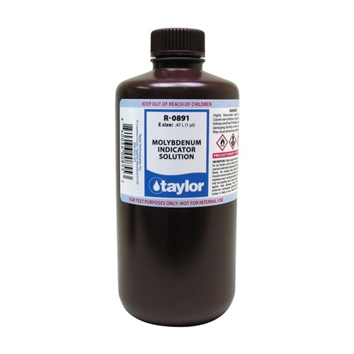 Taylor R-0891-E, Molybdenum Indicator Solution - 16 oz