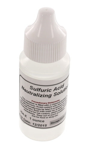 Sulfuric Acid Neutralizing Solution - 1 oz