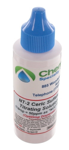 Ceric Sulfate Titrating Solution - 2 oz