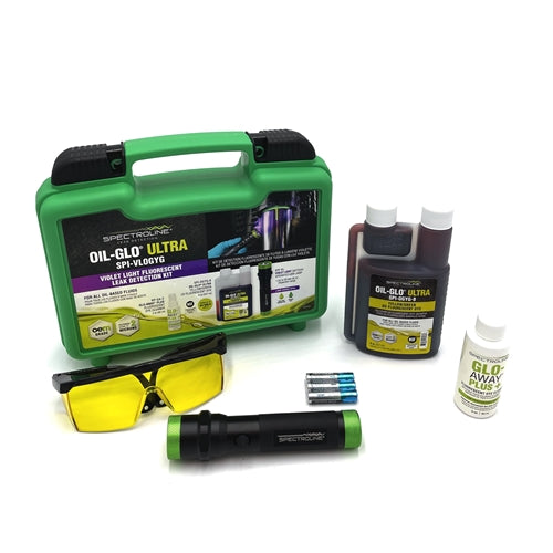 Spectroline OIL-GLO Ultra Complete Leak Detection Kit