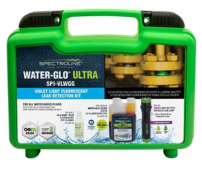 Spectroline WATER-GLO Ultra Complete Leak Detection Kit