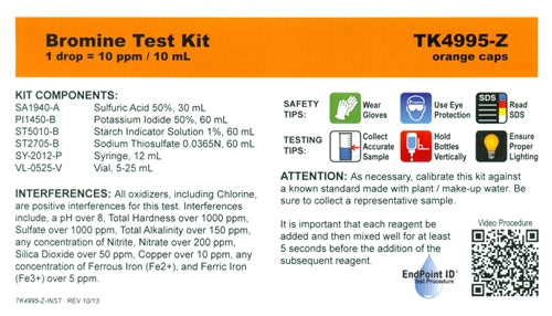 Bromine Test Kit