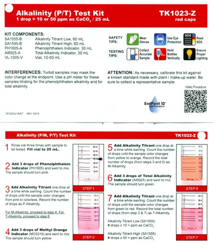 Boiler and Cooling Water Test Kit