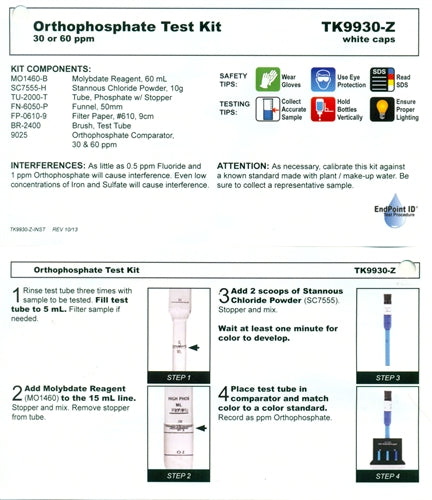 Boiler and Cooling Water Test Kit