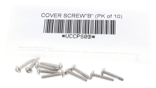 Stenner Pump Cover Screw B - Pkt of 10