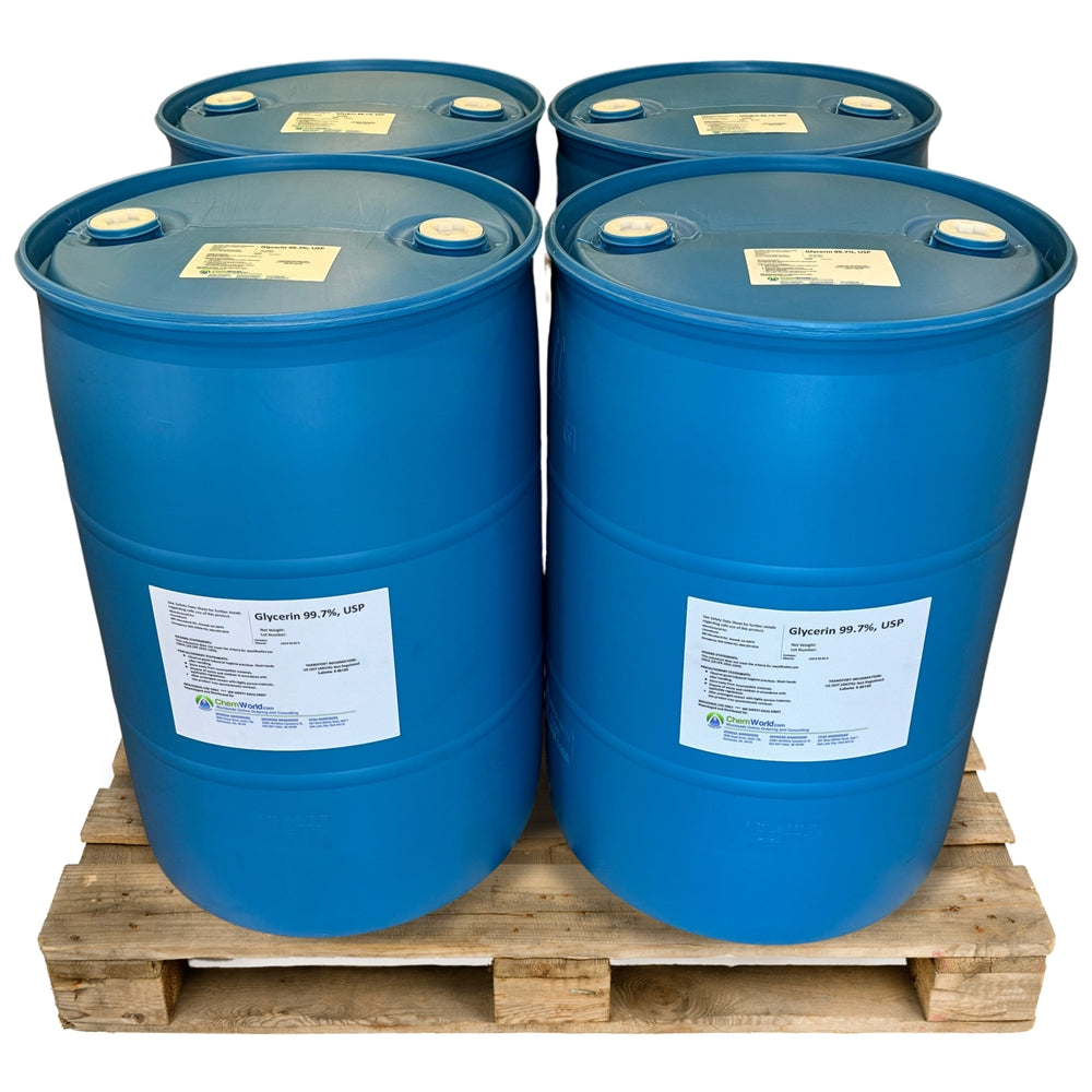 Glycerin USP (Made in the USA) - 4x55 Gallons