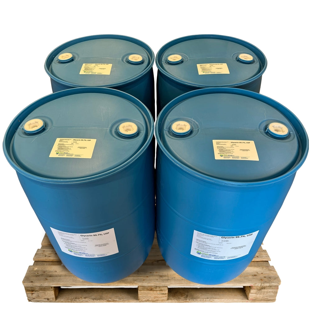 Glycerin USP (Made in the USA) - 4x55 Gallons
