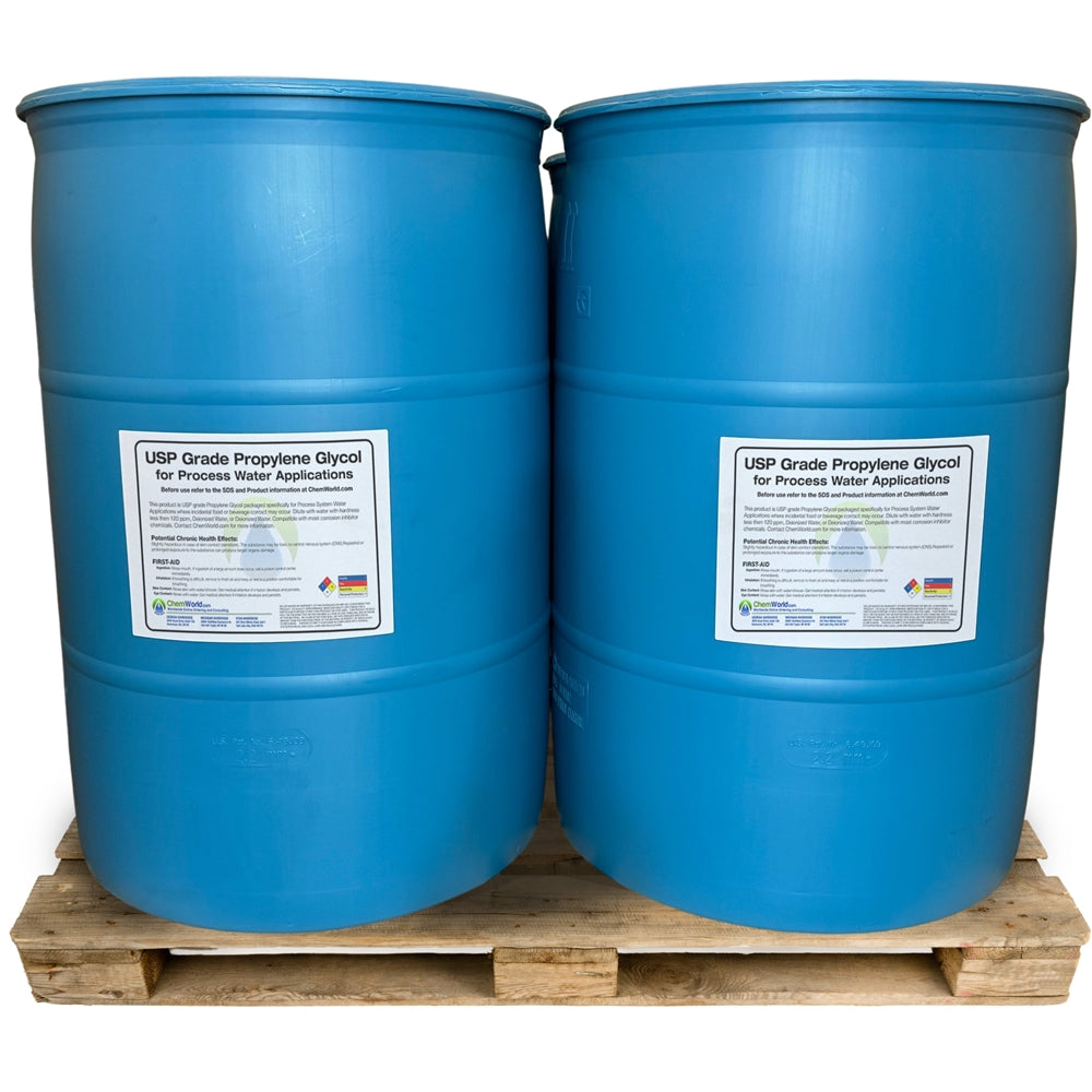 USP grade Propylene Glycol 99.9% (for Water Systems) - 4x55 Gallons